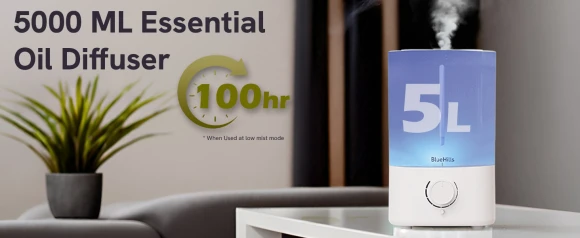 Premium Essential Oil Diffuser Humidifier — Essential Oil Diffuser, BlueHills