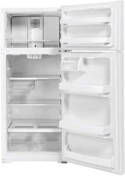 White Top-Freezer Refrigerator, Lowes