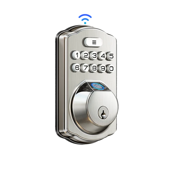 Built-in WiFi Fingerprint Smart Lock — Smart Lock, Veise