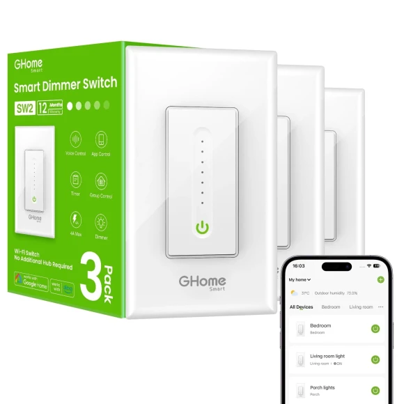 Dimmer Switch — Smart Switch, GHome Smart