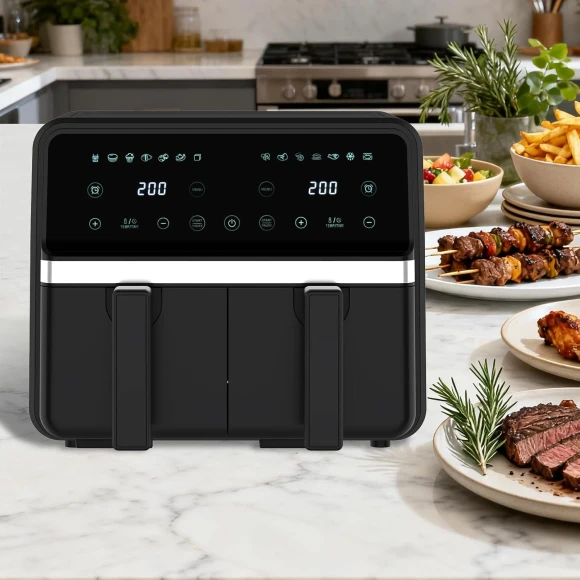Dual Basket Air Fryer — Air Fryer, REABELL