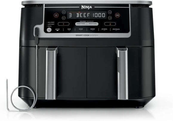 Dual Zone Smart XL Air Fryer with 2 Independent Baskets — Air Fryer, Ninja