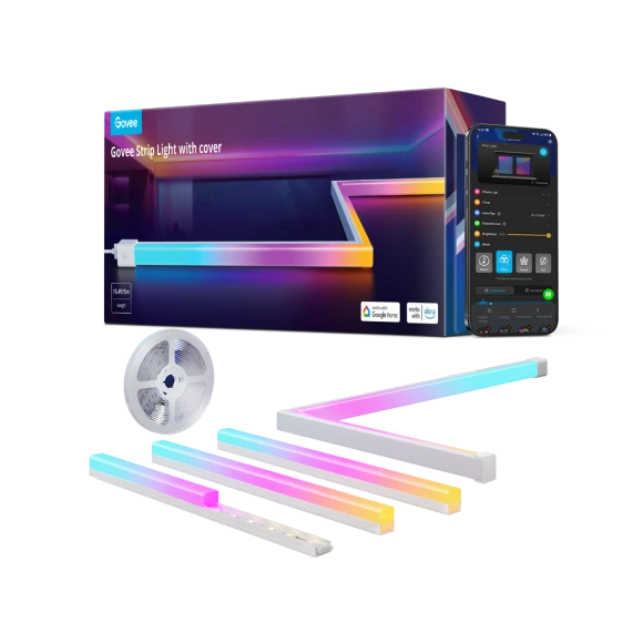 LED Strip Lights with Covers — LED Strip Lights, Govee