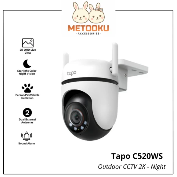 Outdoor Pan/Tilt Wi-Fi Security Camera — Security Camera, TP-Link