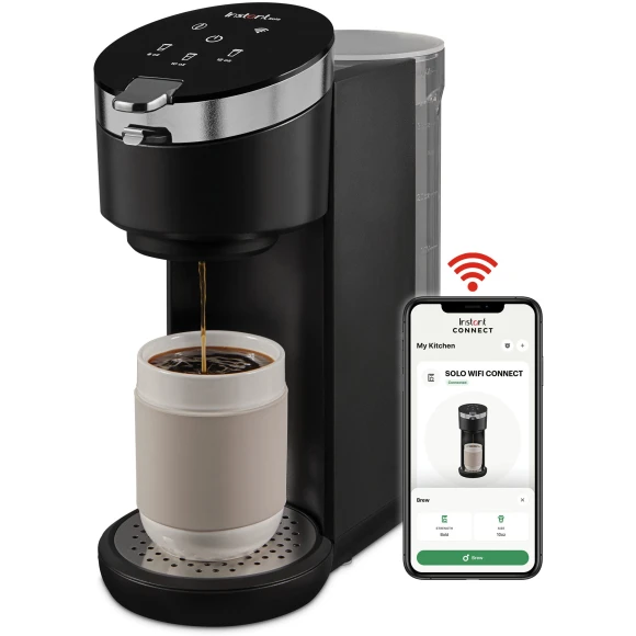 Single Serve Coffee Maker with WiFi — Coffee Maker, Instant