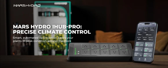 Smart Grow Room Hub with WiFi Environmental Control, Mars Hydro