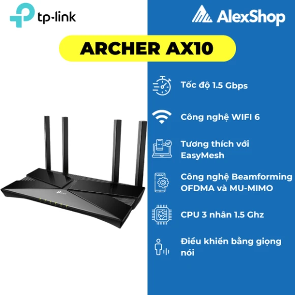 Smart WiFi 6 Router, TP-Link