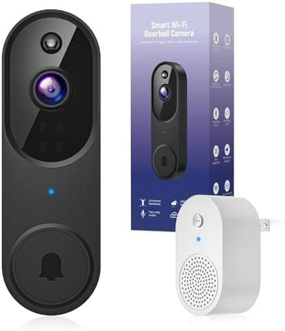 Video Doorbell Camera Wireless with Chime — Video Doorbell, BITEPASS