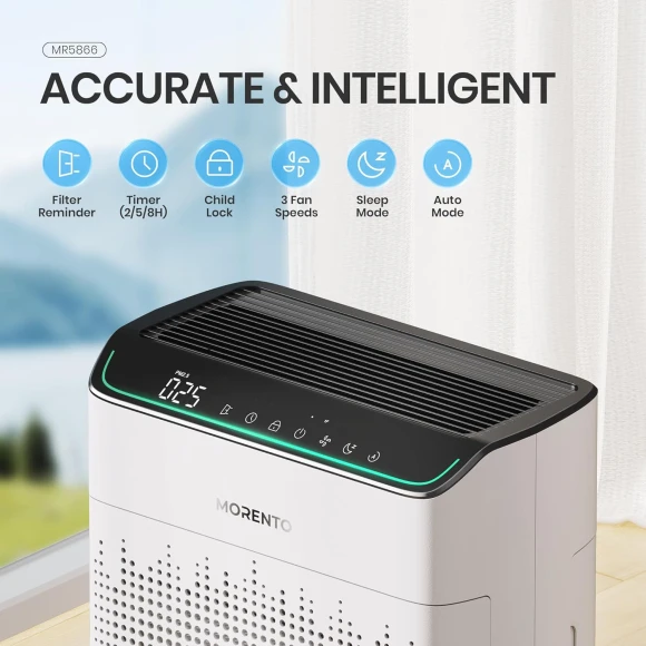 Air Purifier for Large Rooms — Air Purifier, MERONTE