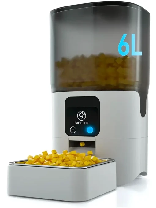 Automatic Cat Food Dispenser with Slow Feeding Mode — Automatic Pet Feeder, PAPIFEED