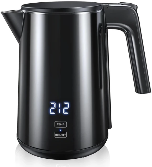 Electric Kettle with 7 Temperature Settings and Keep-Warm Function — Electric Kettle, ZKBHOME