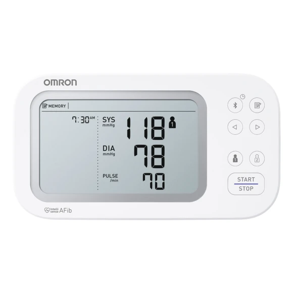 Gold Blood Pressure Monitor for Home Use & Upper Arm Blood Pressure Cuff — Blood Pressure Monitor, Omron