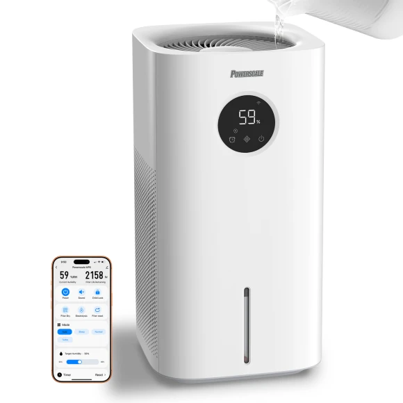 Smart Evaporative Humidifier — Humidifier, PowerScale