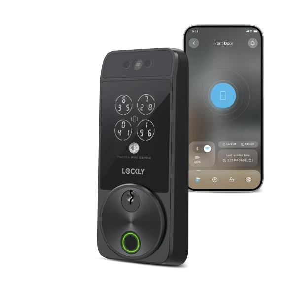 Smart Lock with Facial Recognition and Fingerprint Keyless Entry — Smart Lock, Lockly