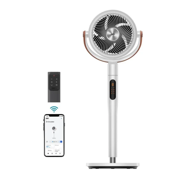 Smart Oscillating Pedestal Fan — Smart Fan, Dreo
