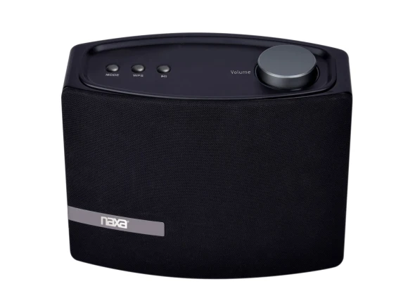 Wi-Fi & Bluetooth Multi-Room Speaker with Amazon Alexa Voice Control — Smart Speaker, Naxa