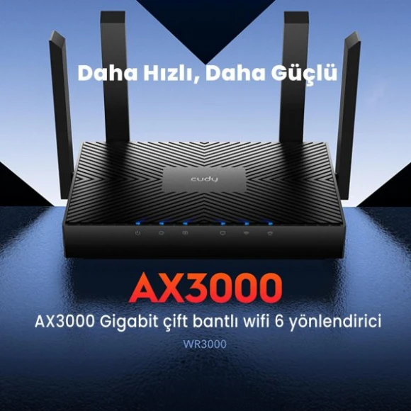 WiFi 6 Router, Cudy