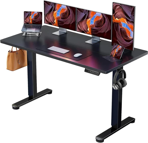 Electric Standing Desk with Keyboard Tray — Standing Desk, ErGear