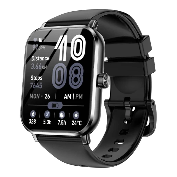 Smart Watch with HD Touchscreen and Bluetooth Calling — Fitness Tracker, Jacoosa