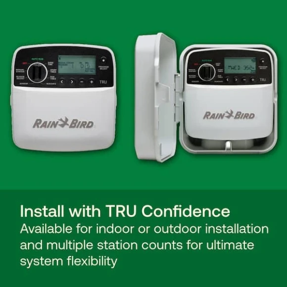 Program-Based Indoor Irrigation Controller/Timer, WiFi Ready, 6-Zone/Station — Irrigation System, Rain Bird