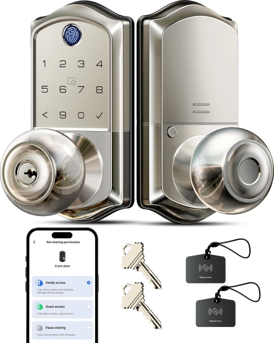 Smart Knob Handle Lock — Smart Lock, Veise
