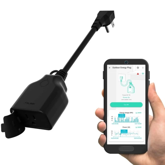 Smart Outdoor Energy Plug — Smart Plug, YoLink