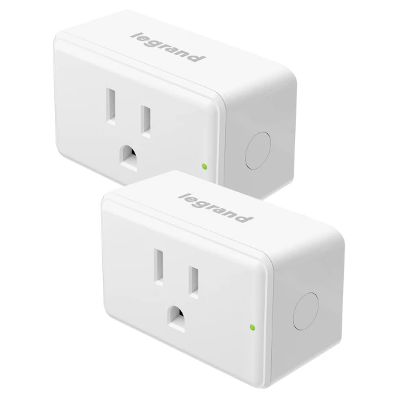 Smart Plug Matter Hub Required 15A, Easy Setup, Enhanced Compatibility with Apple HomeKit, Google Home, Alexa &... — Smart Plug, Legrand