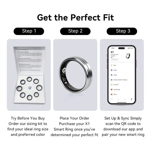 Smart Ring Fitness Tracker — Smart Ring, SHGMEET