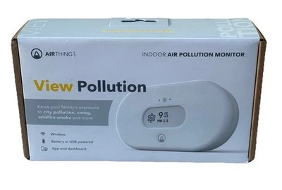 View Pollution PM2.5 Air Quality Monitor — Air Quality Monitor, Airthings