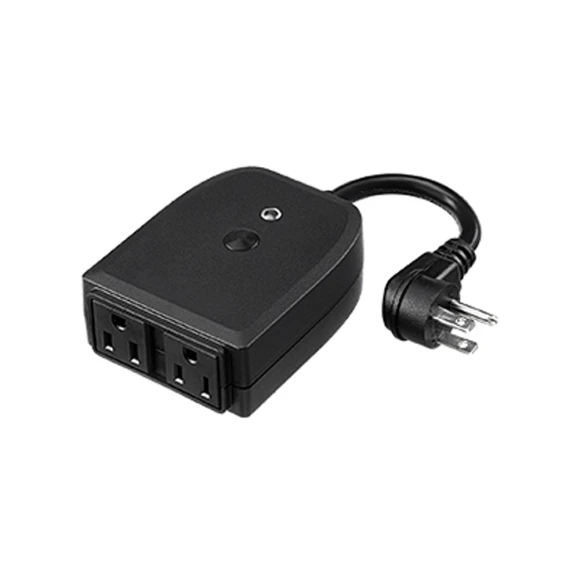 WiFi Outdoor Smart Plug, 2 Independently Control Sockets Power Outlet — Smart Plug, TORCHSTAR