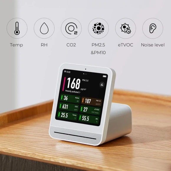 Air Quality Monitor Gen 2 — Air Quality Monitor, Qingping
