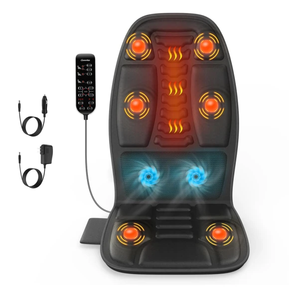 Back Massager with Heat — Massage Chairs, Comrelax