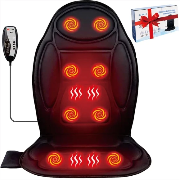 Back Massager with Heat — Massage Chairs, JOJOPEPE