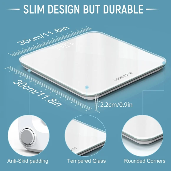 Bathroom Digital Scale — Smart Scale, MPBEKING