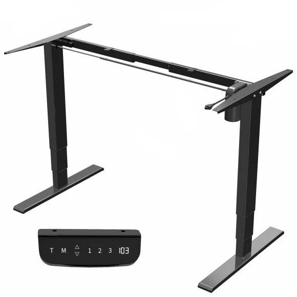 Electric Stand Up Desk Frame with Memory Touch Pad — Standing Desk, VIVO