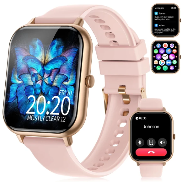 Fitness Watch with Heart Rate & Sleep Tracking — Smart Watch, RLQA