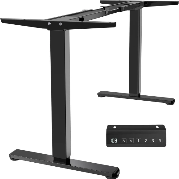 Heavy Duty Dual Motor Electric Sit Stand Desk Frame — Standing Desk, VIVO