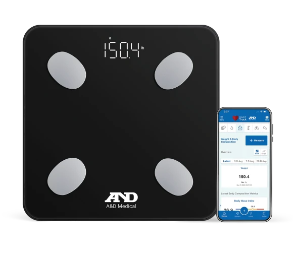 Smart Body Composition Scale — Smart Scale, A&D Medical