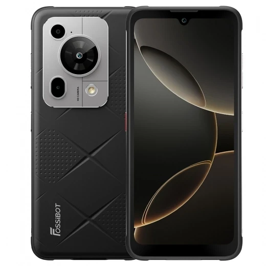 F112 Pro Black Rugged Smartphone — Smartphones, FOSSiBOT