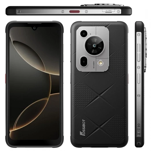 F112 Pro Black Rugged Smartphone — Smartphones, FOSSiBOT