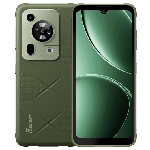 F112 Pro Rugged Smartphone, Green, 256GB ROM — Smartphones, FOSSiBOT