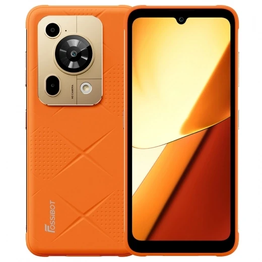 Rugged 5G Smartphone, Orange — Smartphones, FOSSiBOT