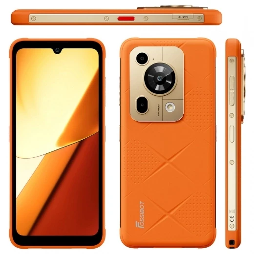 Rugged 5G Smartphone, Orange — Smartphones, FOSSiBOT
