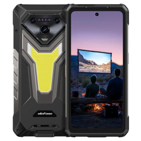 Rugged Phone, 512GB Storage, Black — Smartphones, Ulefone
