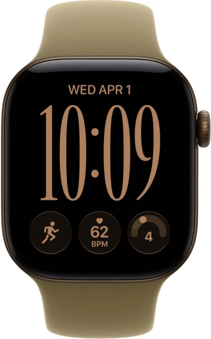 46 mm Apple Watch Series 12 Smartwatch with Olive Sport Band — Smart Watch, Apple
