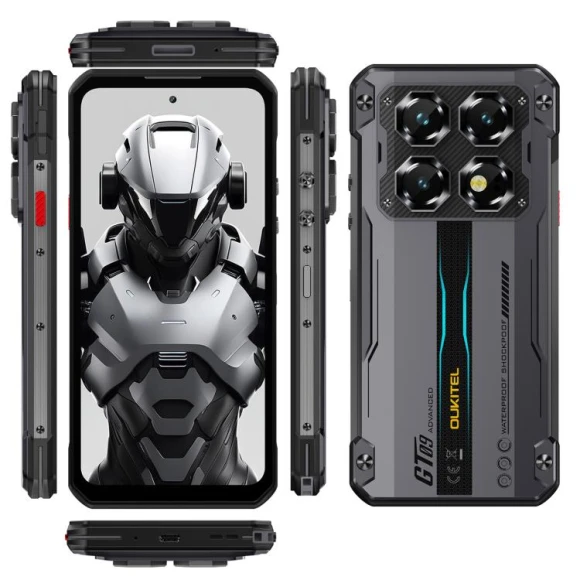 7.2-inch Rugged Phone, 12GB RAM + 512GB ROM — Smartphones, OUKITEL