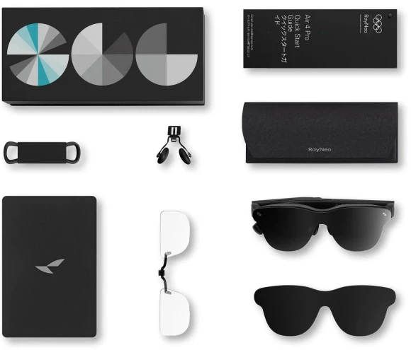 AR glasses, Black — Smart Glasses, RayNeo