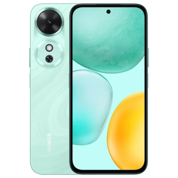 Phone, Cyan, 6.61-inch screen, 8GB RAM + 256GB storage — Smartphones, Honor