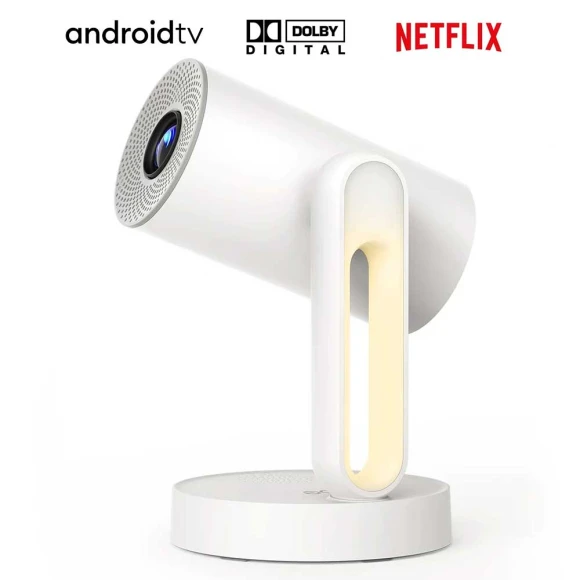 Projector with Android TV 11.0 and Built-in Chromecast — Smart Projector, ETOE