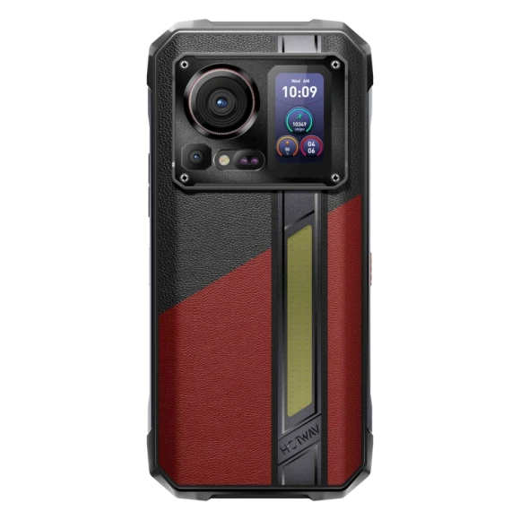 Red Rugged Smartphone — Smartphones, HOTWAV